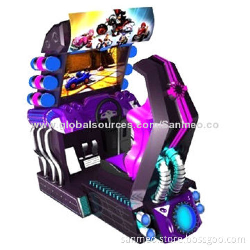 Motion 3D Sonic Car Racing Arcade Game Machine, 42-inch High-definition LCD